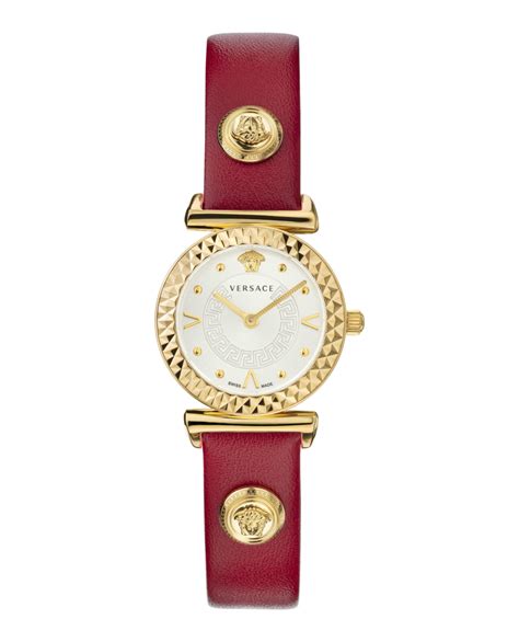 Versace Mini Vanity, yellow gold case Watch .